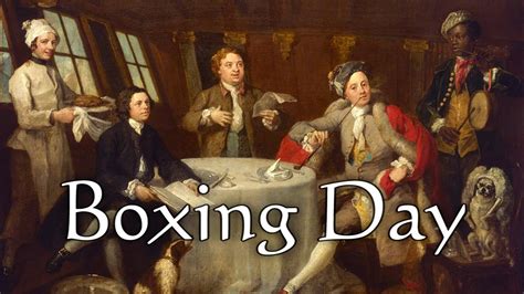 boxing day wikipedia|A brief history of Boxing Day.